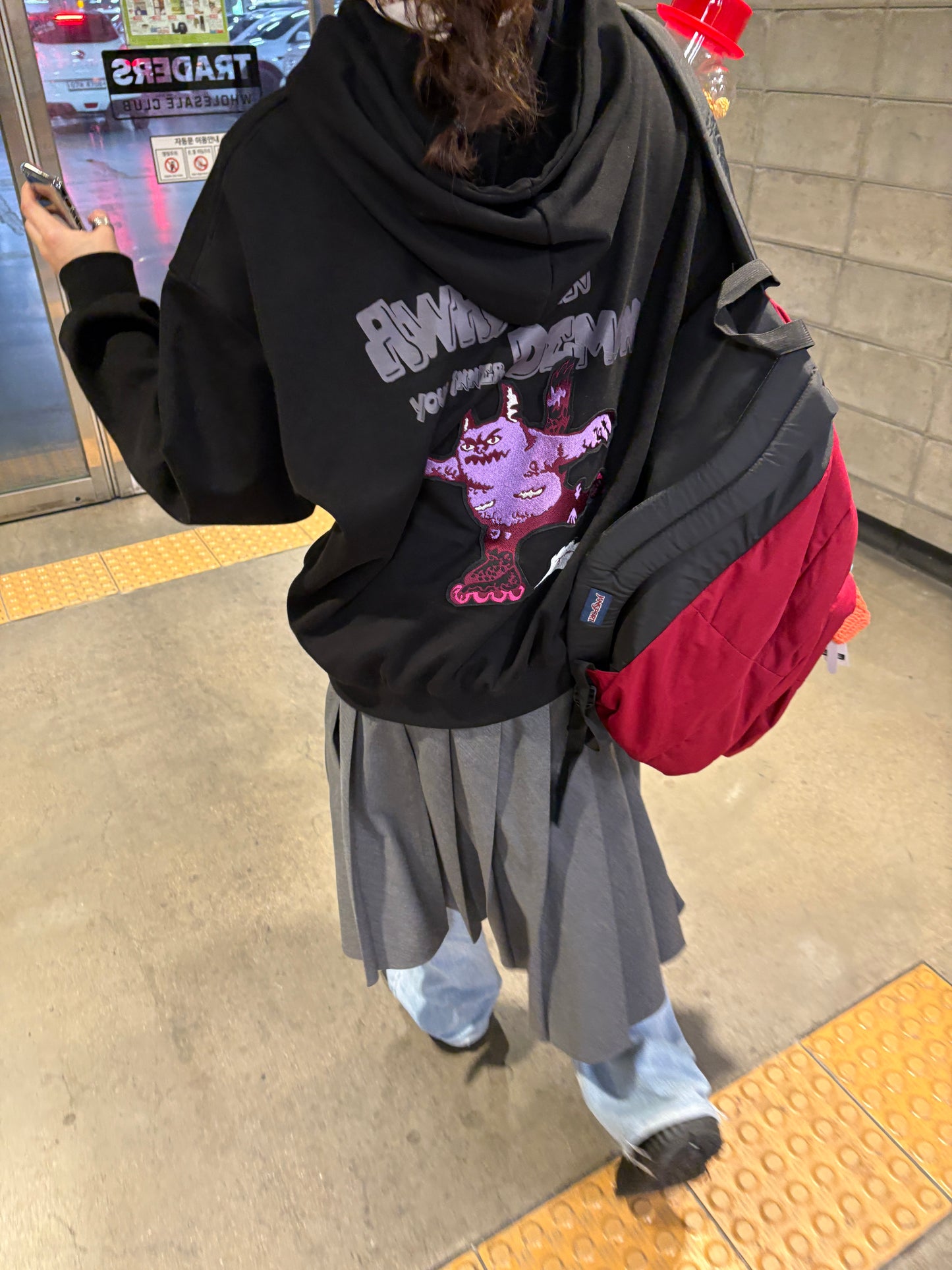 Cute monster Black 1
