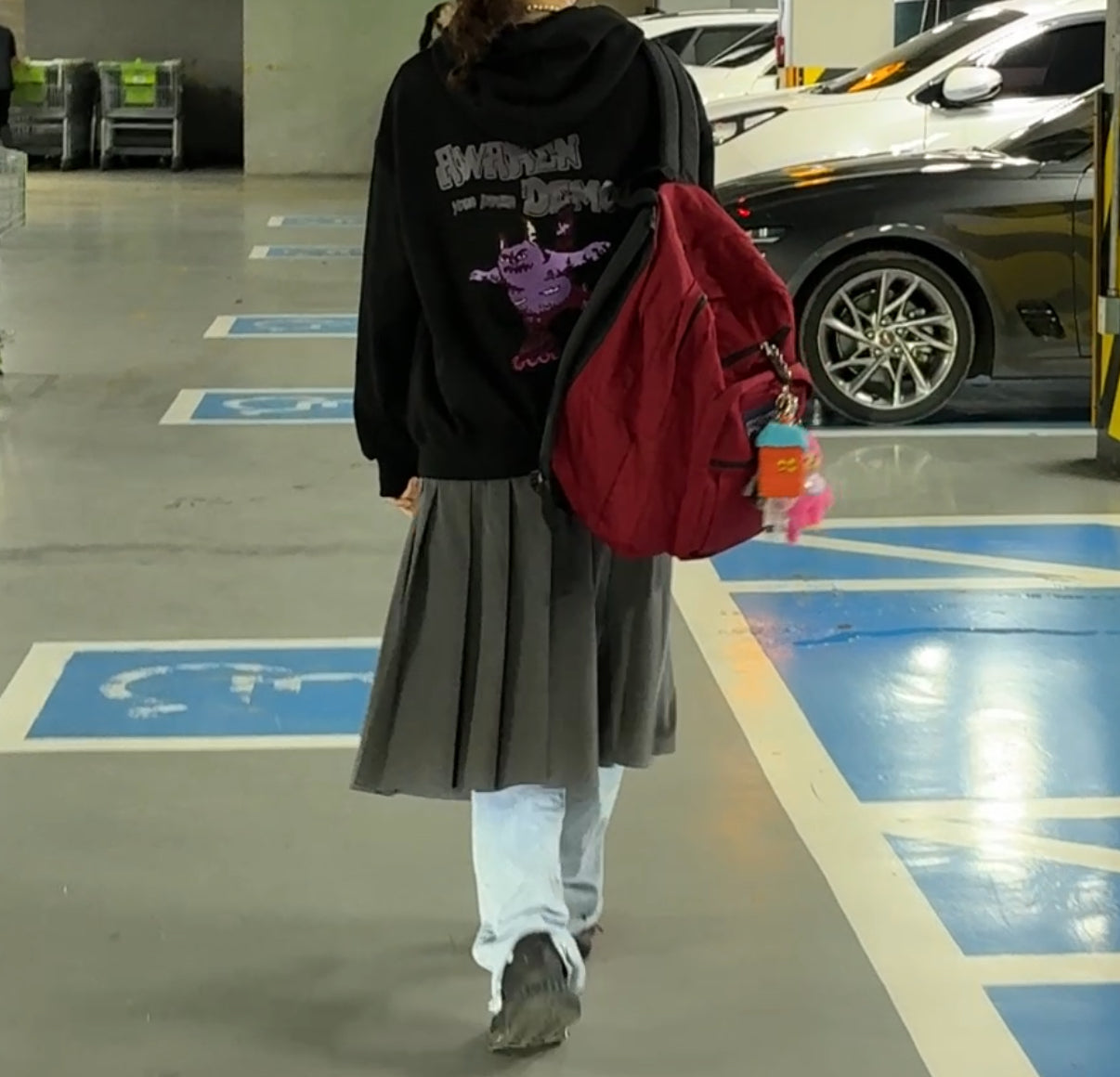 Cute monster Black 1