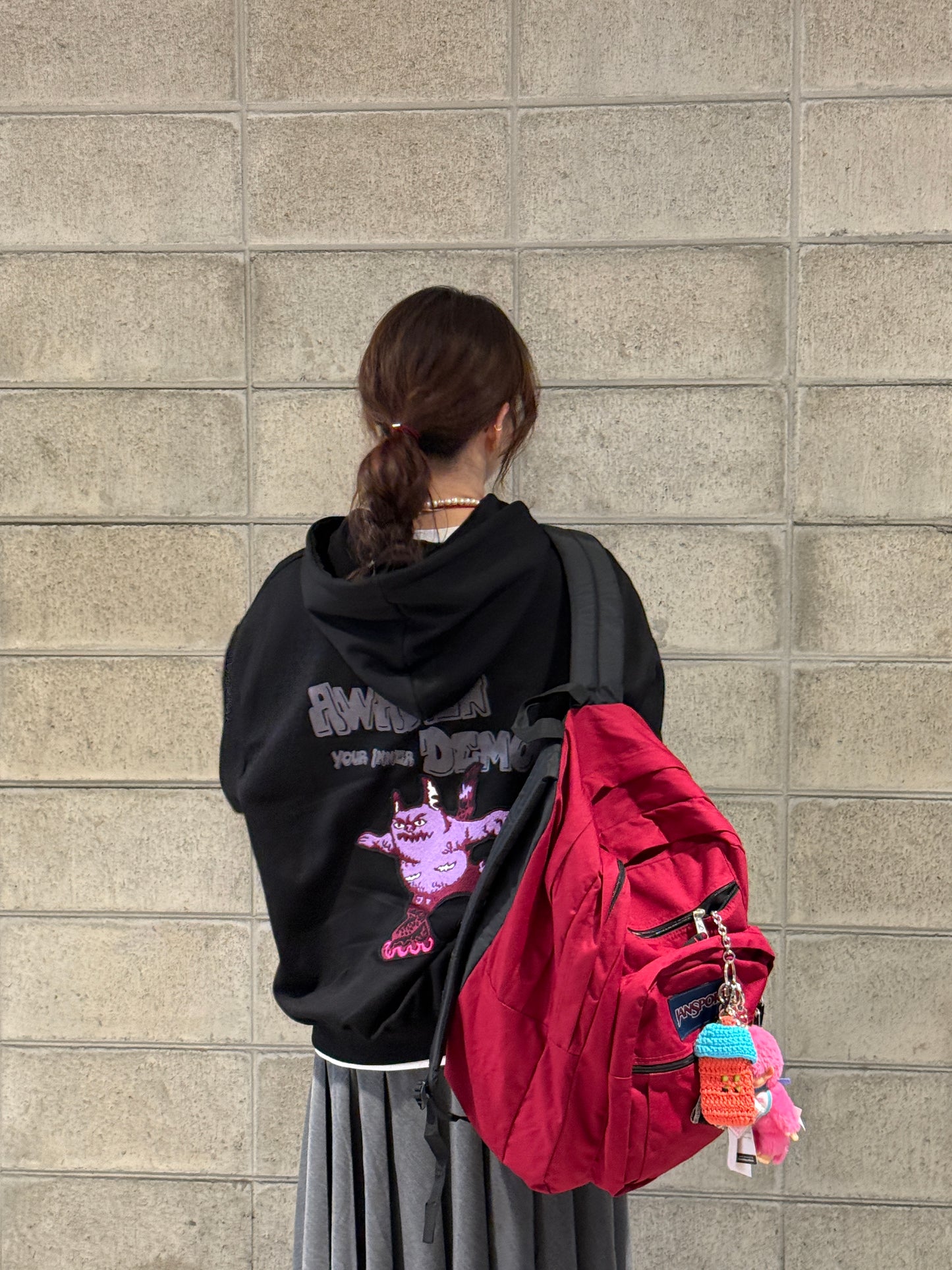 Cute monster Black 1