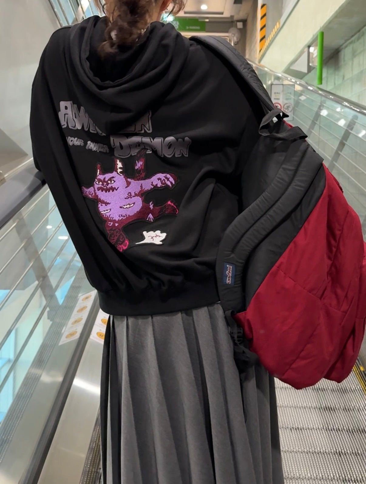 Cute monster Black 1