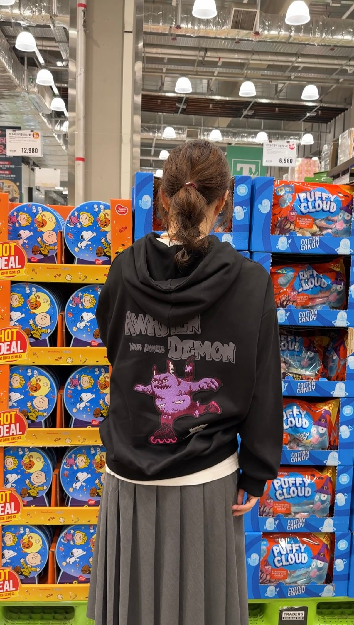 Cute monster Black 1
