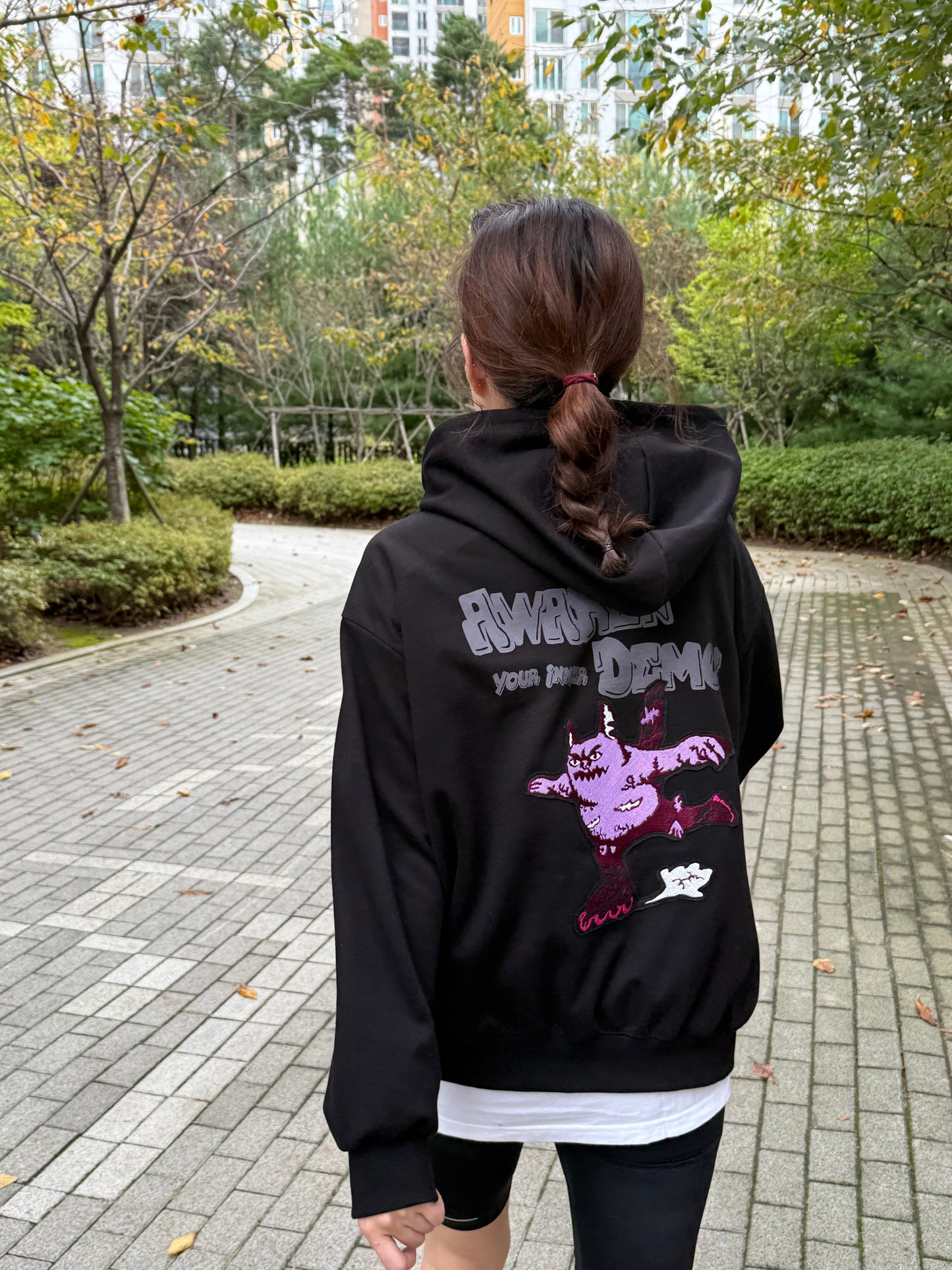 Cute monster Black 1