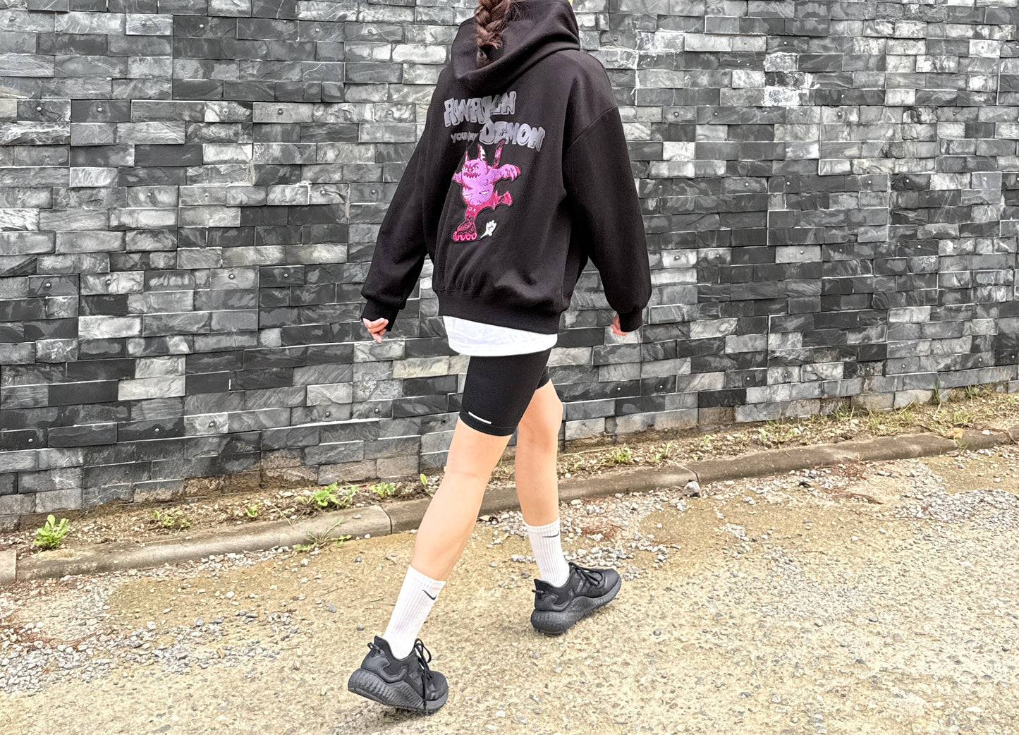 Cute monster Black 1